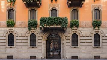 Facciata della struttura