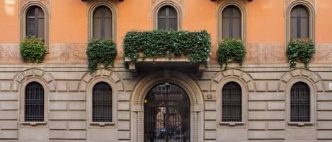 Fachada de la propiedad