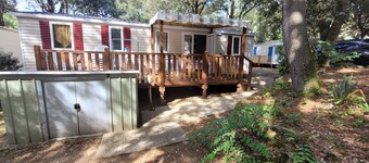 MOBIL HOME DS CAMPING 4 ETOILES 300M DE LA PLAGE