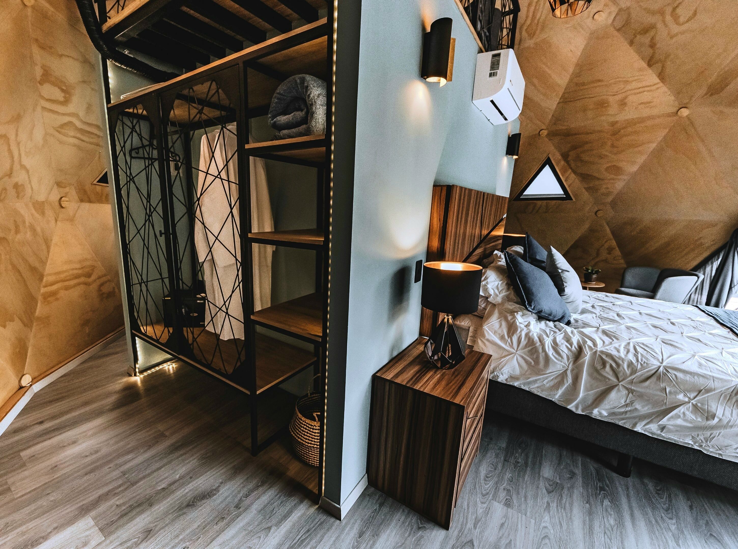 Quarto casal superluxo, 1 cama Queen, vista para o resort