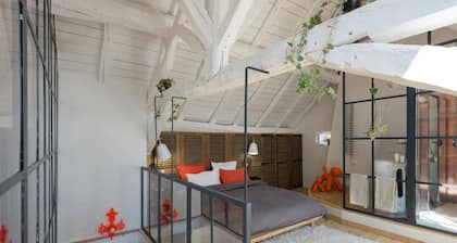 Chambre dâhĂŽtes « Chambre Madeleine » avec vue montagne, piscine partagĂ©e et Wi-Fi