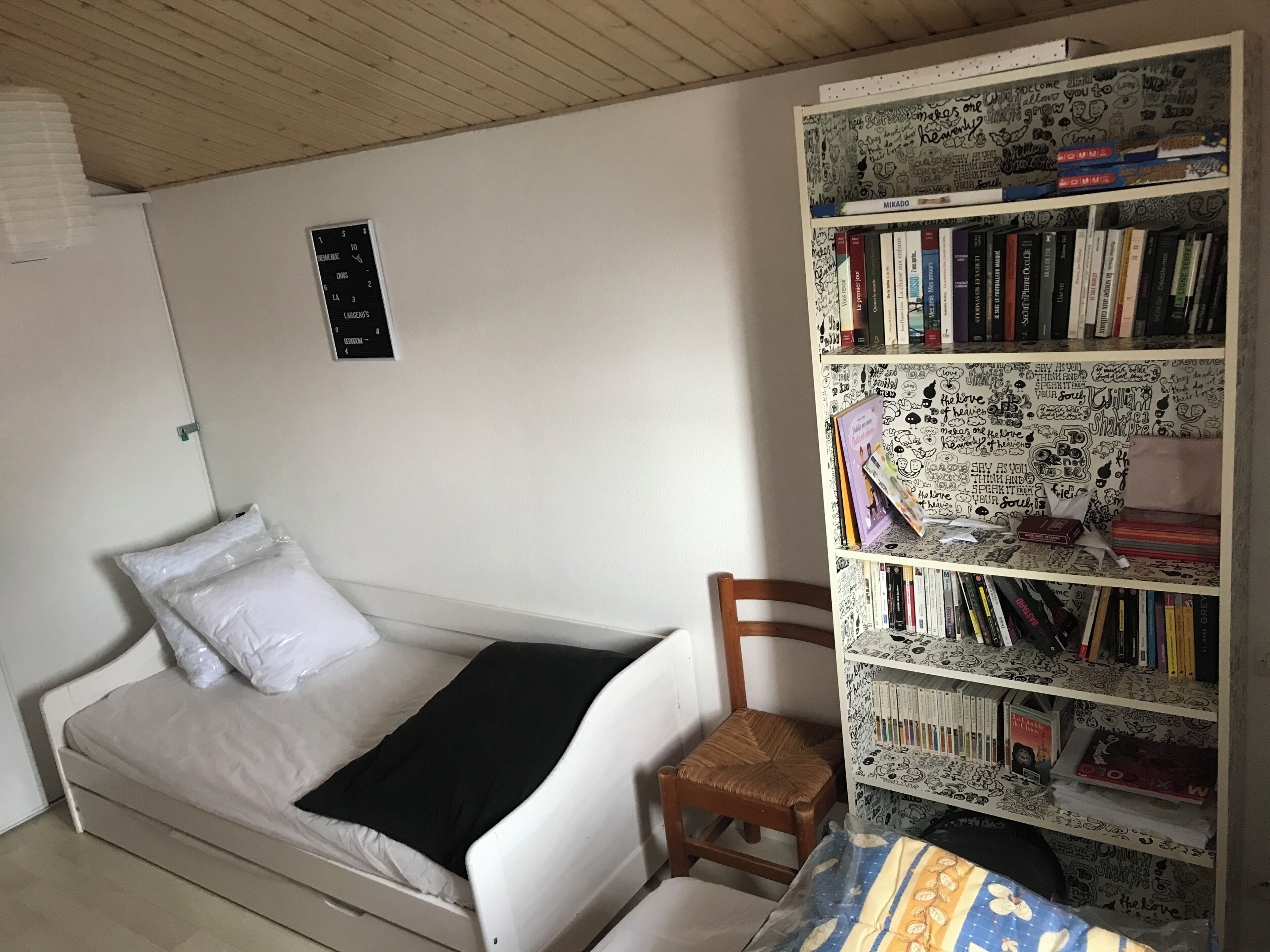 2 chambres, fer et planche à repasser, lit parapluie, Wi-Fi gratuit
