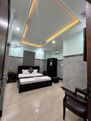 Habitación básica doble, vista a la ciudad