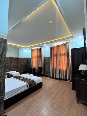 Habitación cuádruple básica, vista a la ciudad