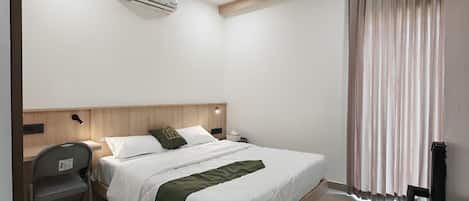 Chambre Deluxe double, balcon, vue sur la ville