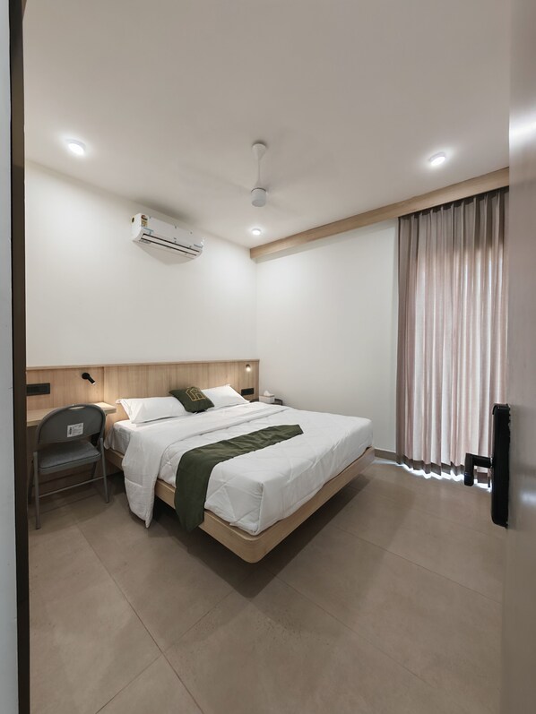 Deluxe-Doppelzimmer, Balkon, Stadtblick