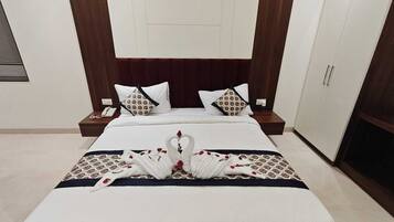 Dobbelt- eller tomannsrom, byutsikt