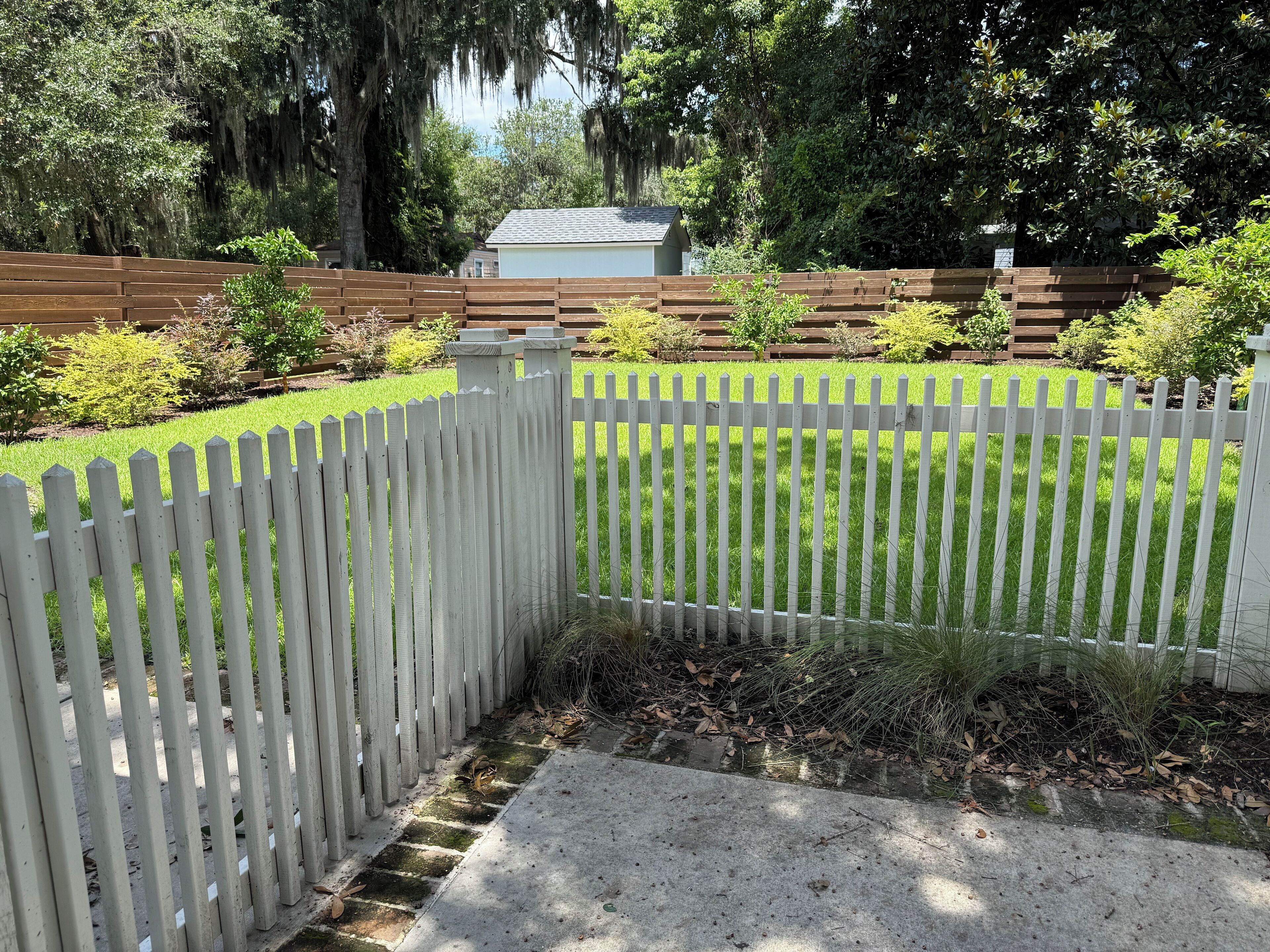 Enceinte de l’hébergement