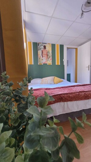 Room - L'Echappée Urbaine Rouennaise - Hyper downtown - Rouen Left Bank Station (Rouen)