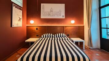 Deluxe Double or Twin Room, Balcony, City View | In-room safe, desk, free WiFi