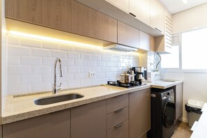 Private kitchen - Cama Queen - Expo Center Norte - Anhembi (São Paulo)