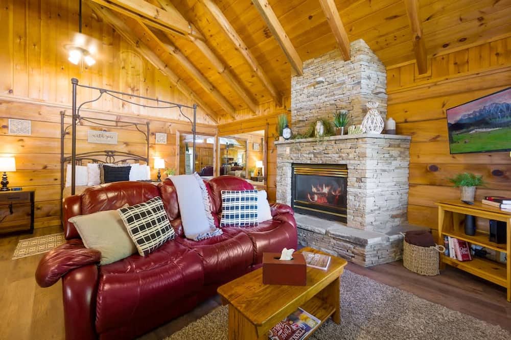 Location Cute Studio Log Cabin Hot Tub Fireplace
