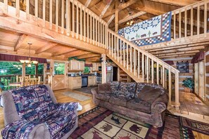 House | 1 bedroom, Internet - View Private Hot Tub Pool Table Fireplace Relax (Sevierville)