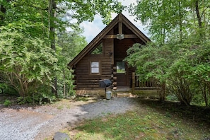 House | 1 bedroom, Internet - Private Studio Log Cabin Hot Tub Fireplace Chill (Sevierville)