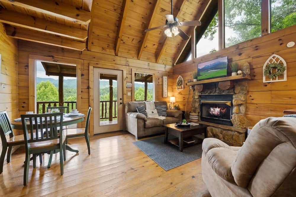 View Private Log Cabin Fireplace Hot tub Relax