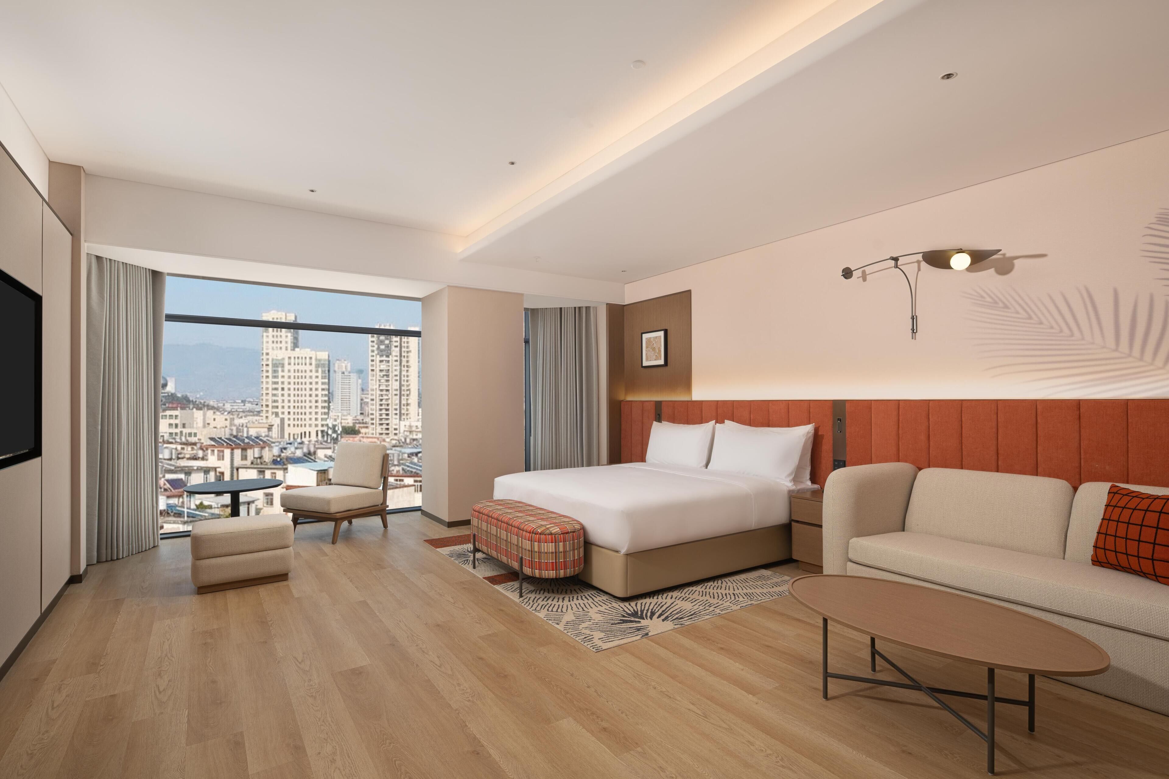 Deluxe-Zimmer, 1 King-Bett und Schlafsofa