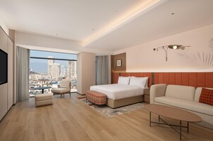 Quarto luxo, 1 cama King e sofá-cama | Wi-Fi de cortesia
