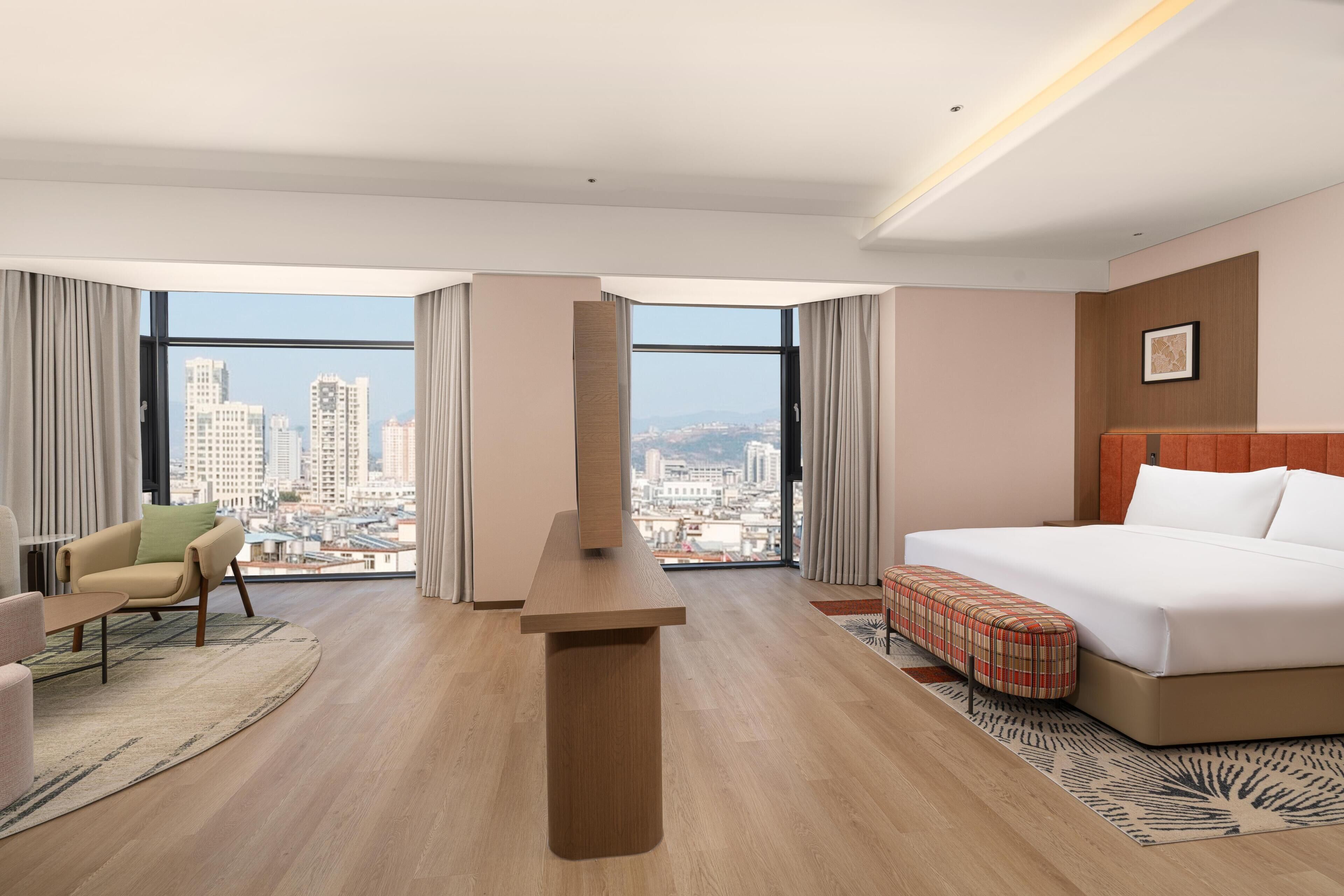 Premium Room, 1 King Bed with Sofa bed | Free WiFi