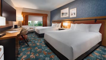 Double Room, 2 Queen Beds, Non Smoking