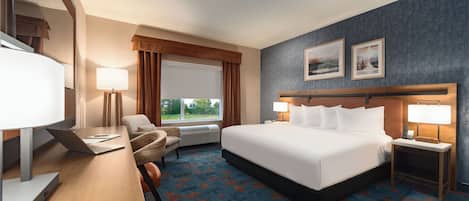 Single Room, 1 King Bed, Non Smoking | In-room safe, free WiFi