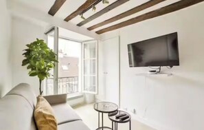 Living area - Charming apartment in the heart of the Marais - 4 pers (Paris)