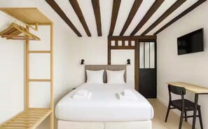1 bedroom, iron/ironing board, Internet, bed sheets - Charming apartment in the heart of the Marais - 4 pers (Paris)