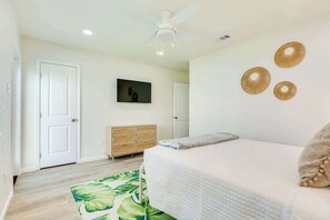 3 habitaciones, cuna de viaje, wifi y ropa de cama