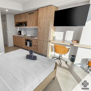 1 bedroom, iron/ironing board, WiFi, bed sheets - Luxury 31st floor Modern Studio Miami Worldcenter (Miami)