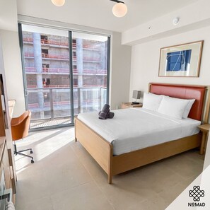 1 bedroom, iron/ironing board, WiFi, bed sheets - Luxury 31st floor Modern Studio Miami Worldcenter (Miami)