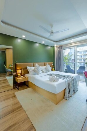 ห้  องบิสซิเนสดับเบิล, ระเบียง, วิวเมือง