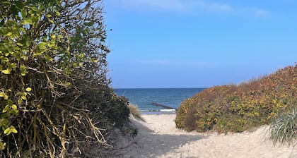 Spacious vacation apartment in the idyllic Baltic seaside resort of Wustrow. Centrally located!