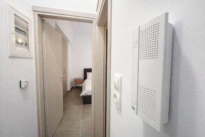 2 bedrooms, iron/ironing board, free WiFi, bed sheets - Piraeus Port Steps Away – Ground Floor Apt By ΜΡS (Pireas)