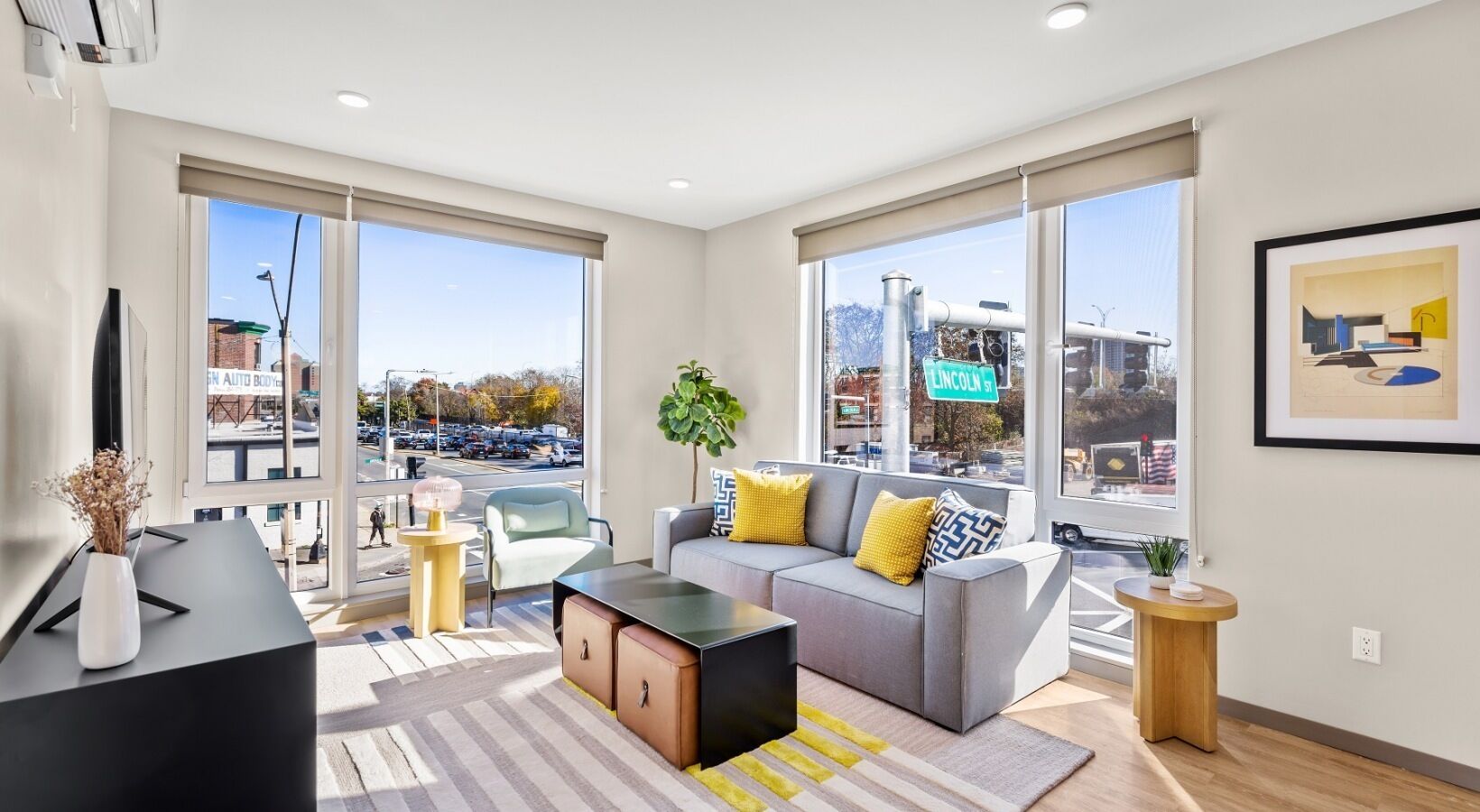 City view from property