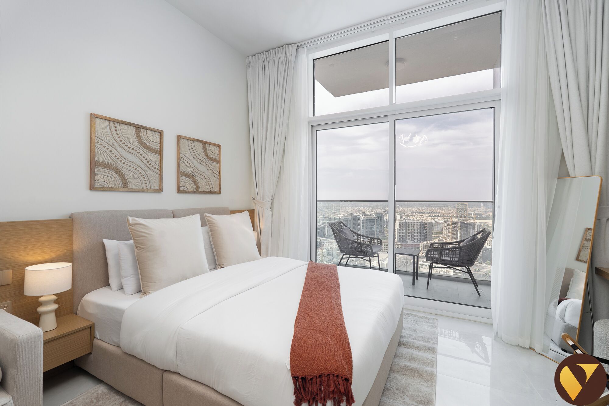 Luxury-Studio, Balkon, Stadtblick