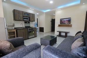 开间, 阳台, 城市景观 | 起居区