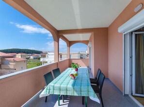 Outdoor dining - Apartments and Room Ljubica i Branko - Two bedroom Apartment A1 (Lopar)