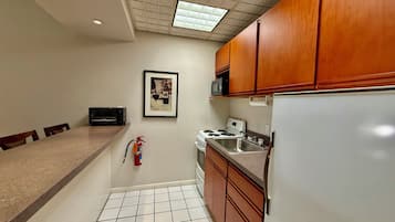 客房, 1 張特大雙人床 | 私人廚房