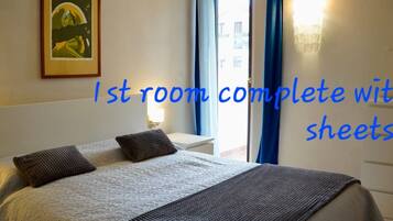 2 dormitorios, Internet, ropa de cama