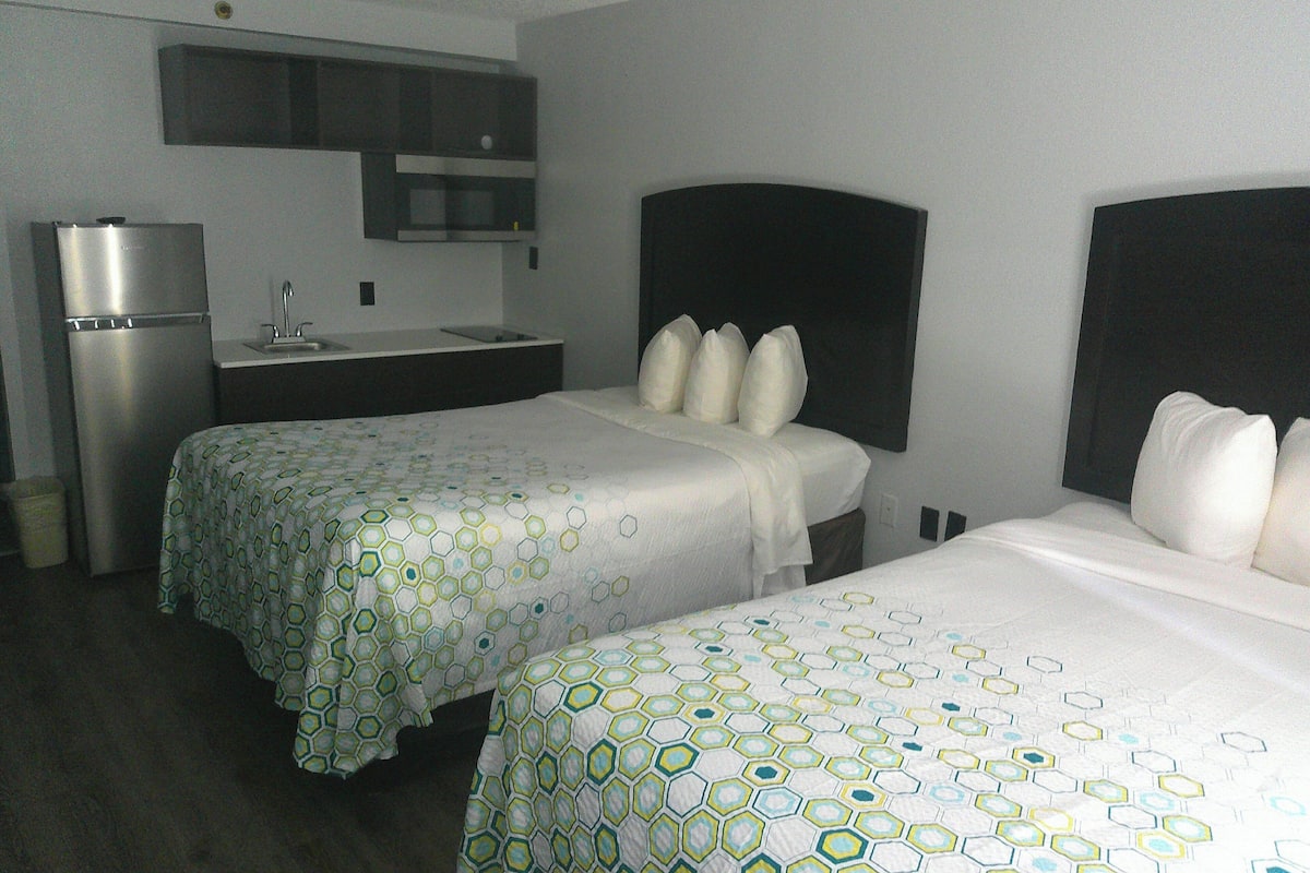 Studio, 2 lits doubles, non-fumeur, cuisinette