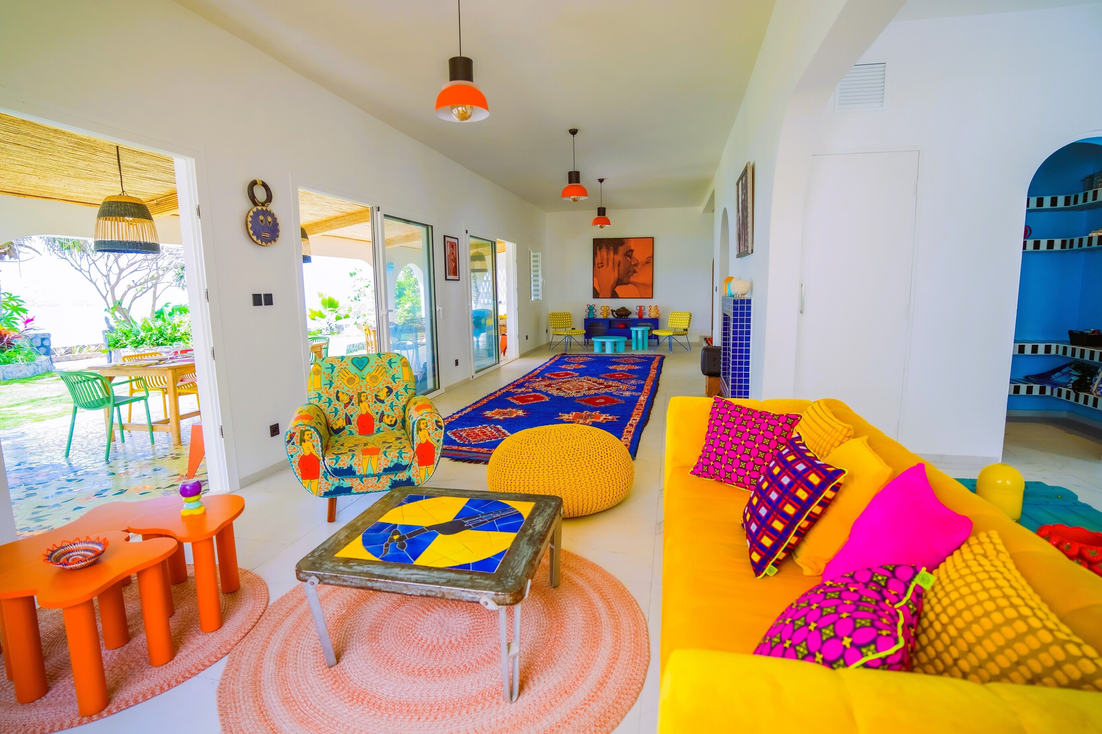Villa Ipomée And Its Waterfront Tropical Garden On Ngor Island - Dakar