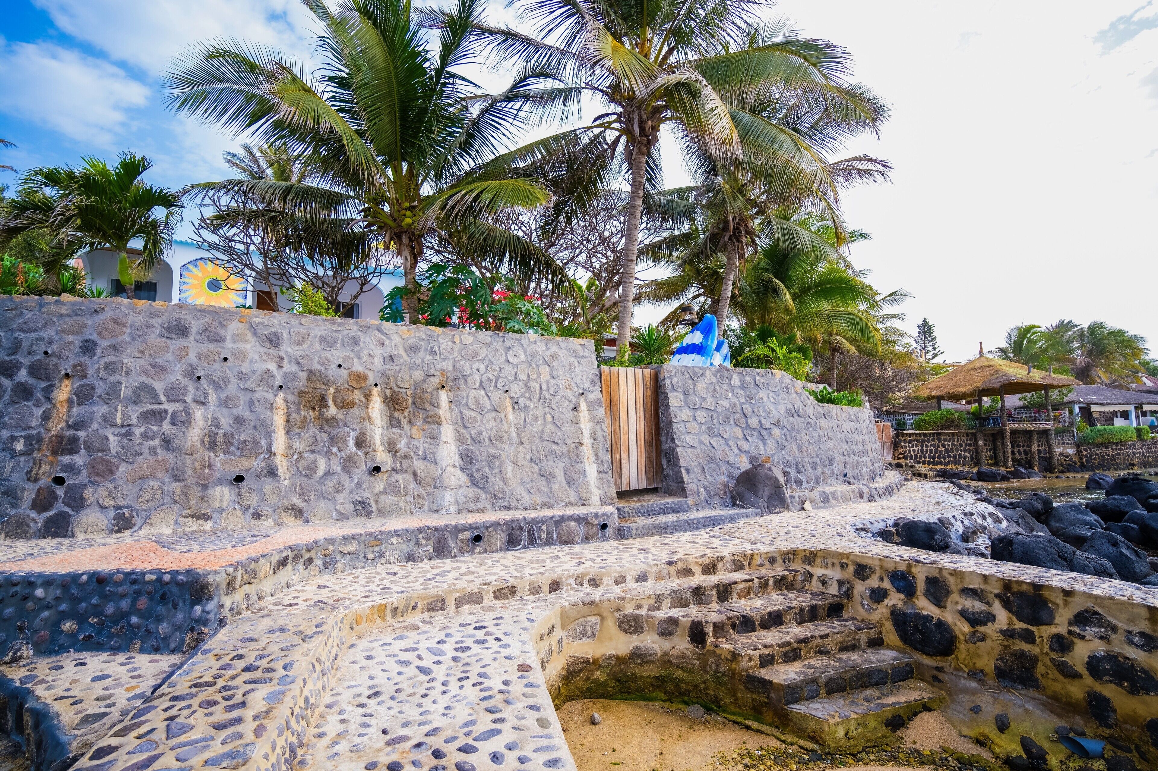 Enceinte de l’hébergement