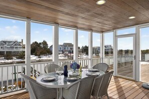 Dining - Wind Rose Estate Waterfront w/Private Dock & Views (Yarmouth)