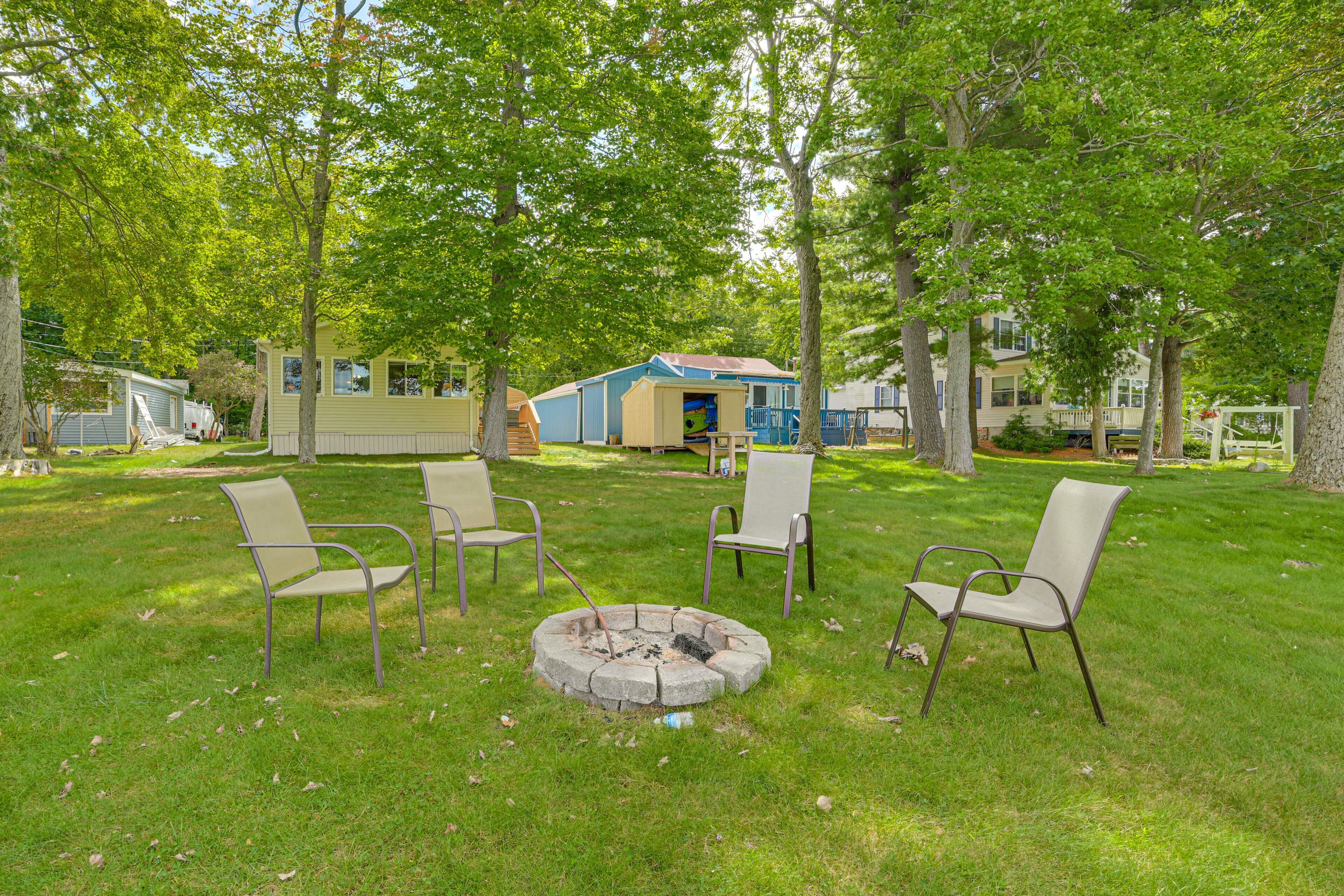 Overnatningsstedets område