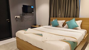 Chambre Deluxe double, vue sur la ville | Accès au Wi-Fi (inclus)