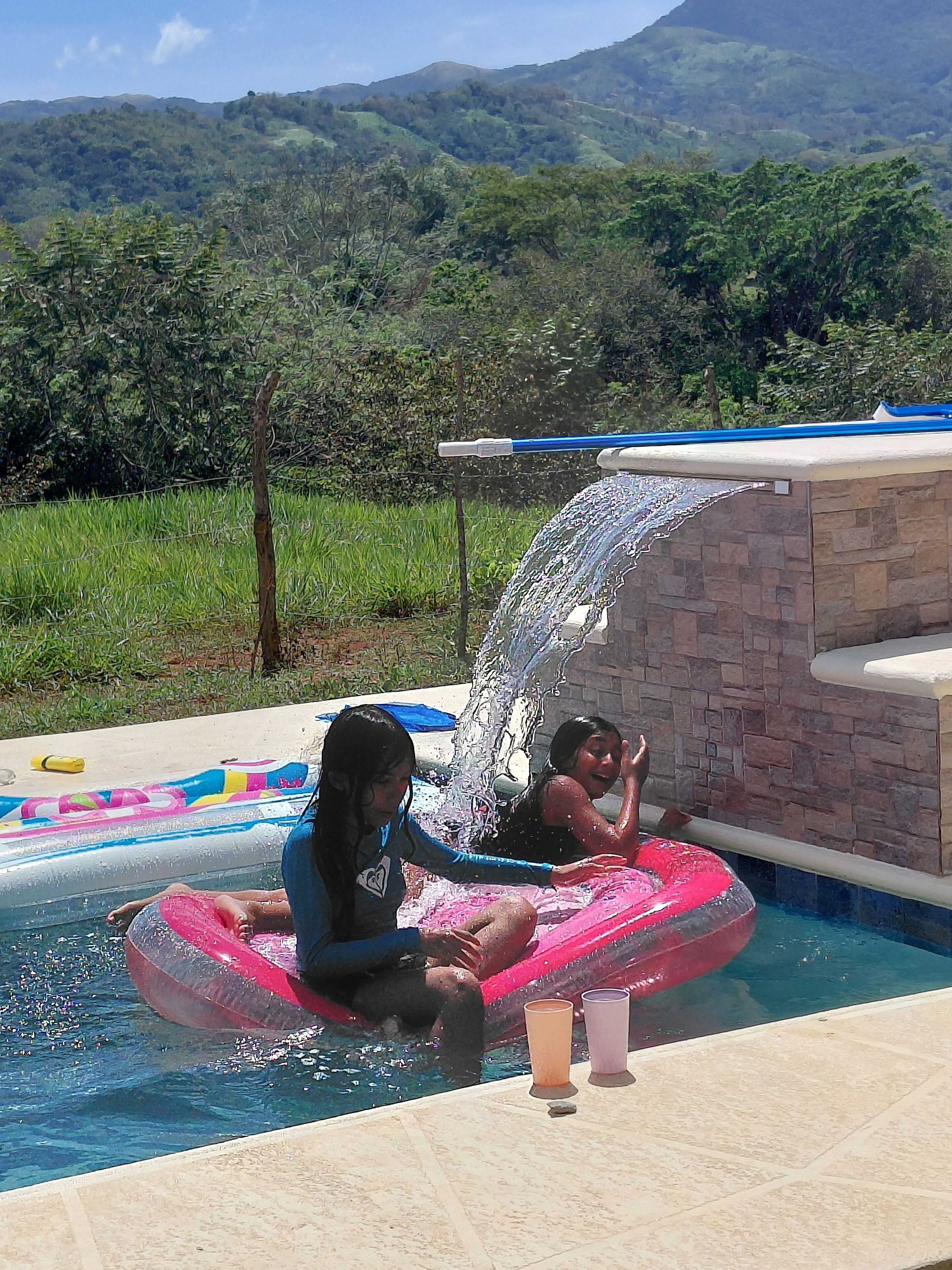 Alberca al aire libre 
