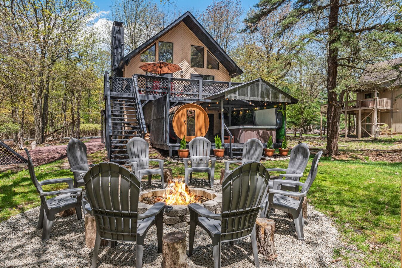 Terrain de l’hébergement 