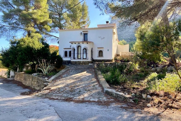 Casa Estrella Facade Mountain Nature Beach Dénia