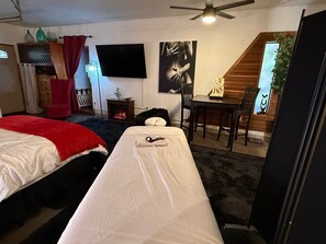 1 chambre, fer et planche à repasser, Wi-Fi, literie fournie