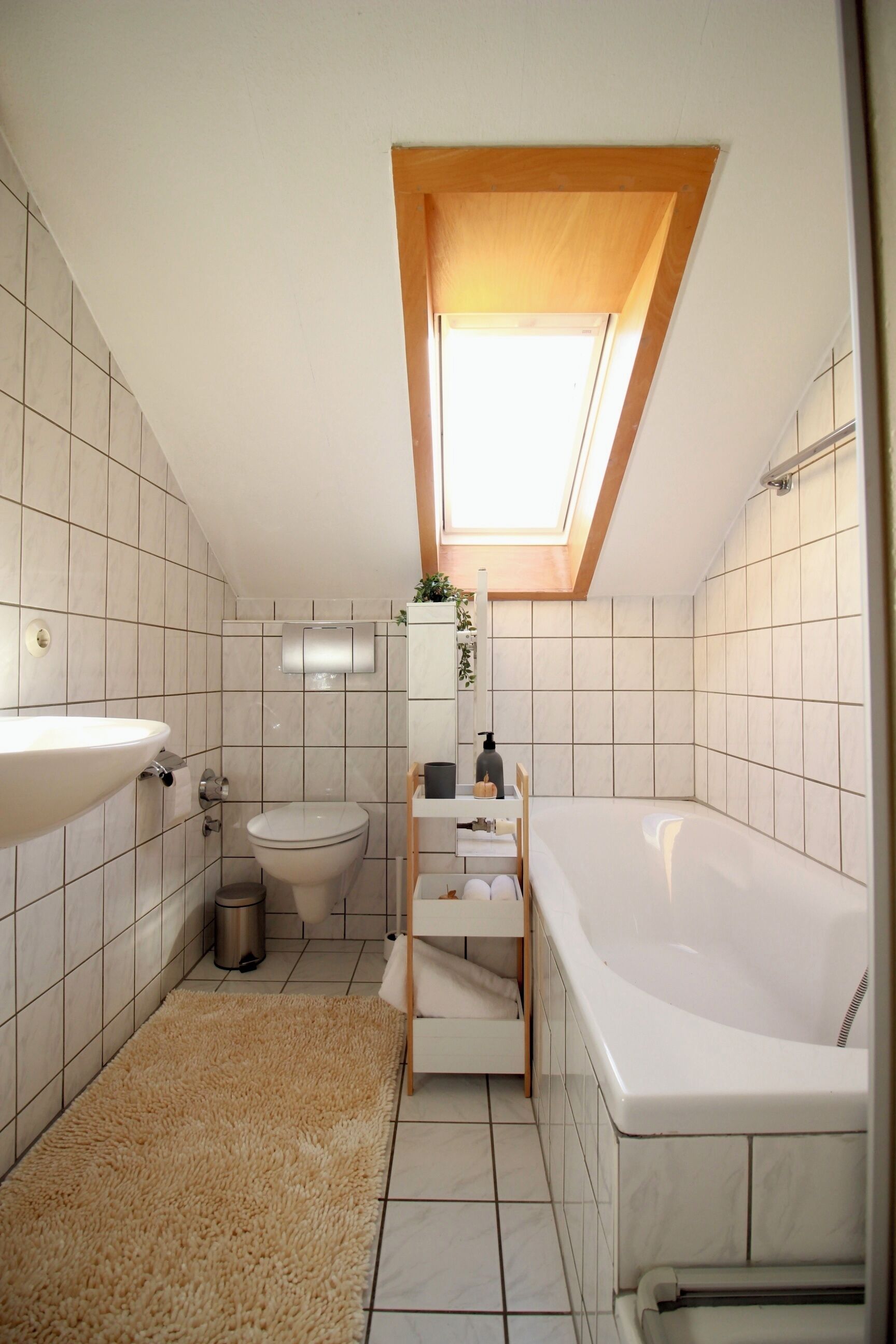 Haartrockner, Handtücher, Seife, Toilettenpapier