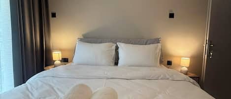 2 chambres, fer et planche Ă repasser, Wi-Fi, draps fournis